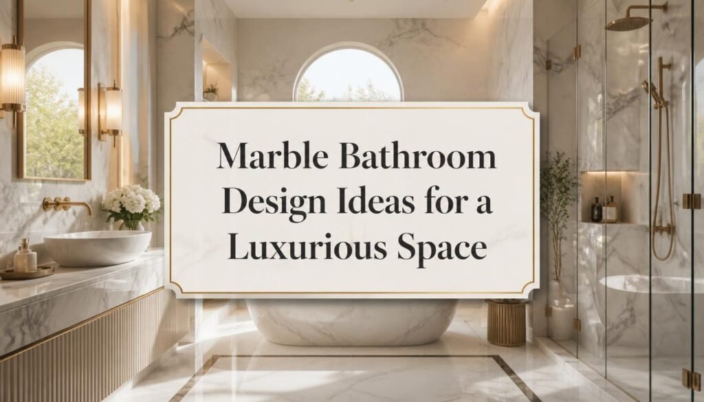 marble bathroom