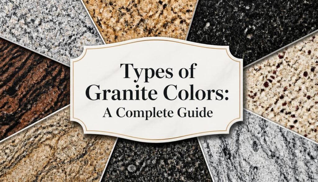 types of granite colors