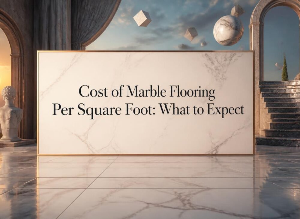 cost of marble flooring per square foot