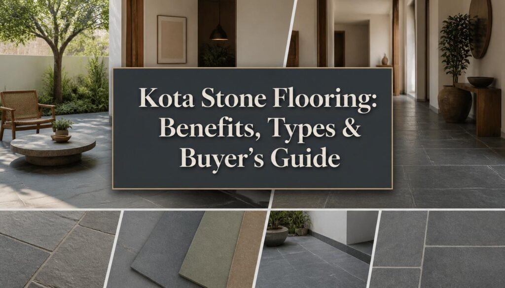 Kota stone flooring