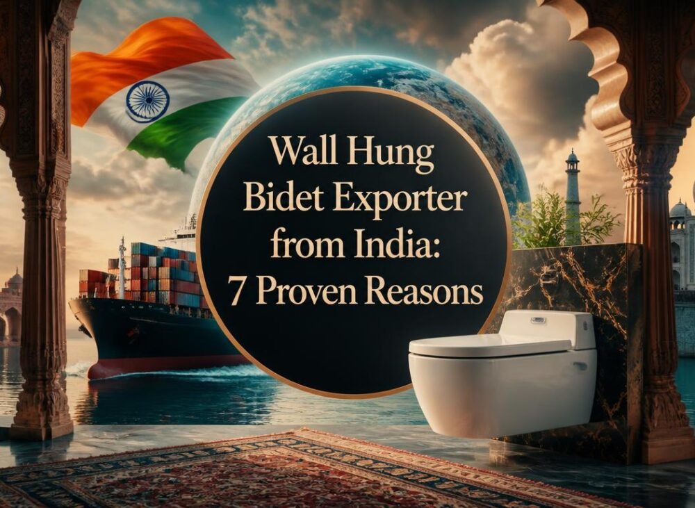 wall hung bidet exporter from India