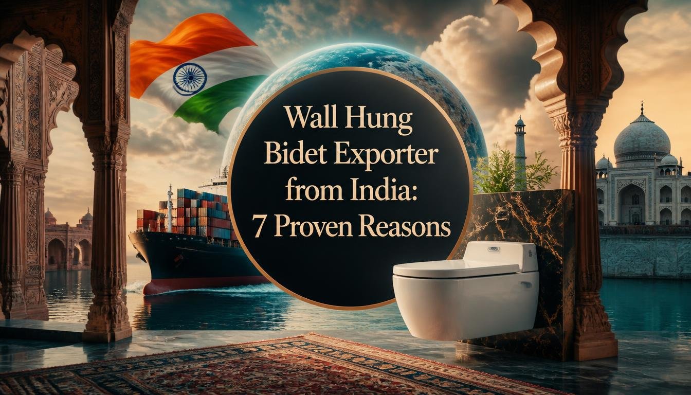 wall hung bidet exporter from India