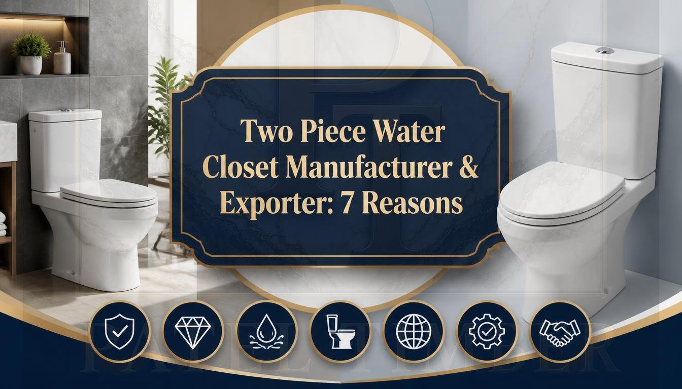 two piece water closet manufacturer